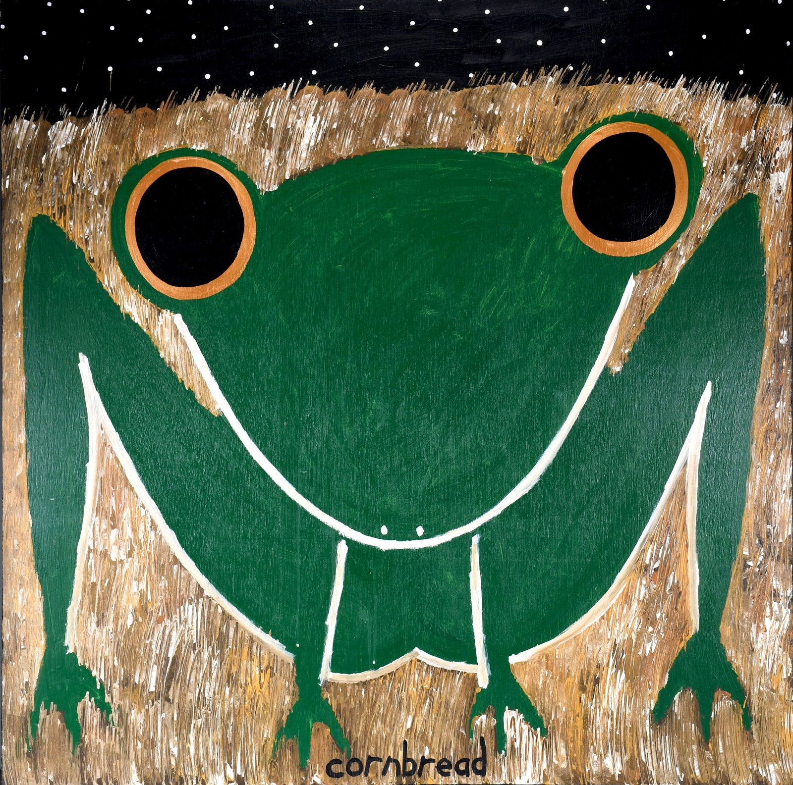 John 'Cornbread' Anderson. Tree Frog At Night. (1 of 4)