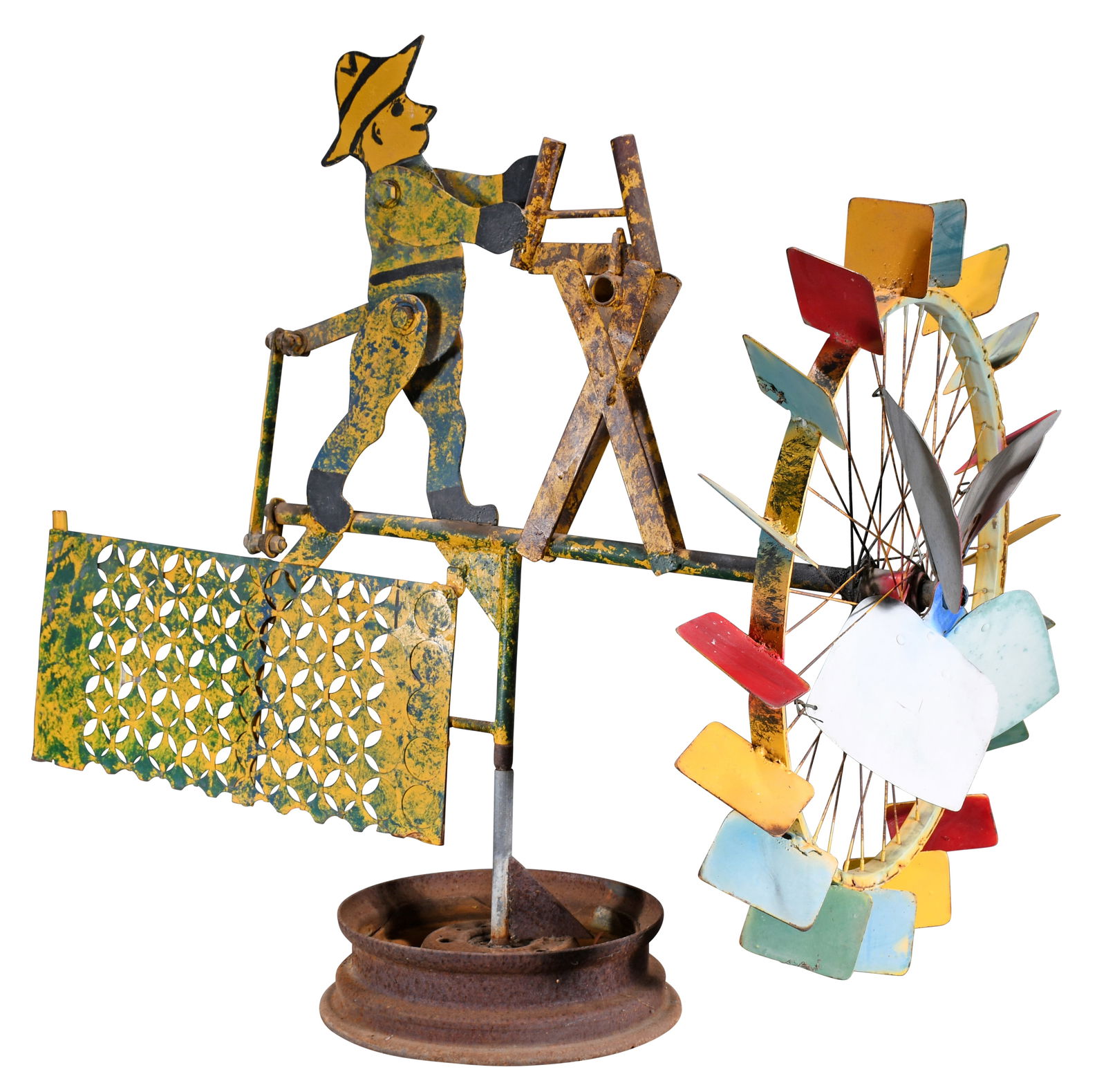 Vollis Simpson. Large Sawing Whirligig. (1 of 7)