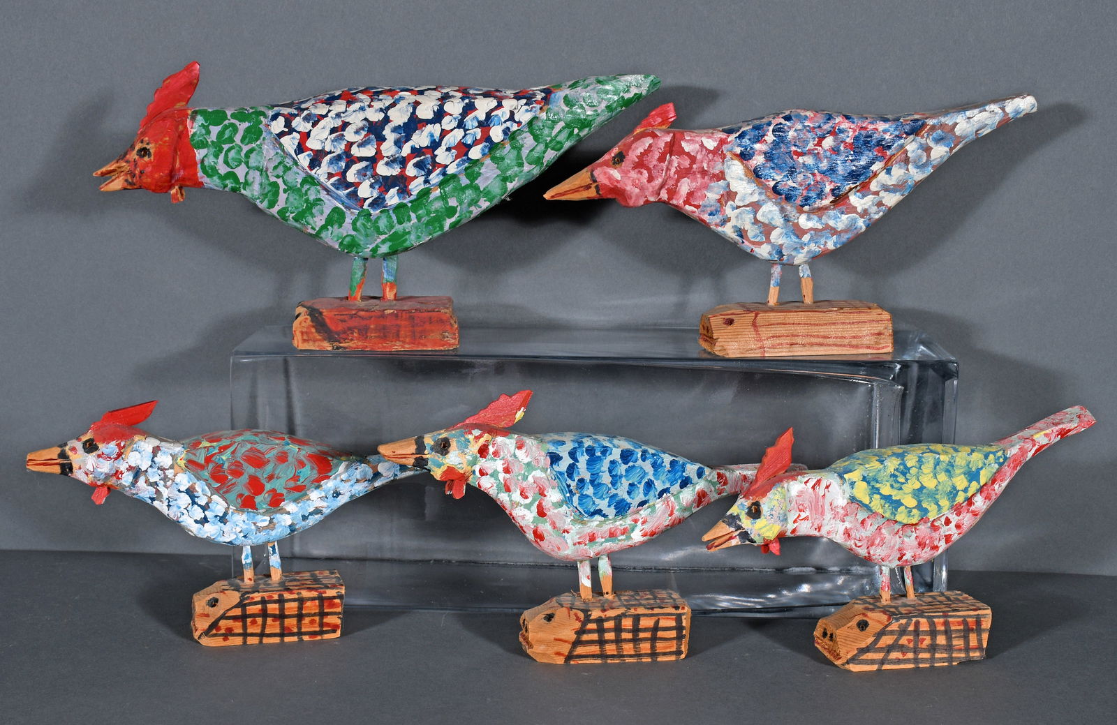 Carl McKenzie. Five Birds. (1 of 2)