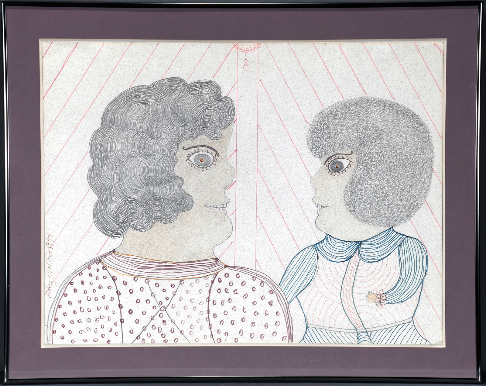 Inez Nathaniel Walker. Mother and Daughter. (1 of 4)