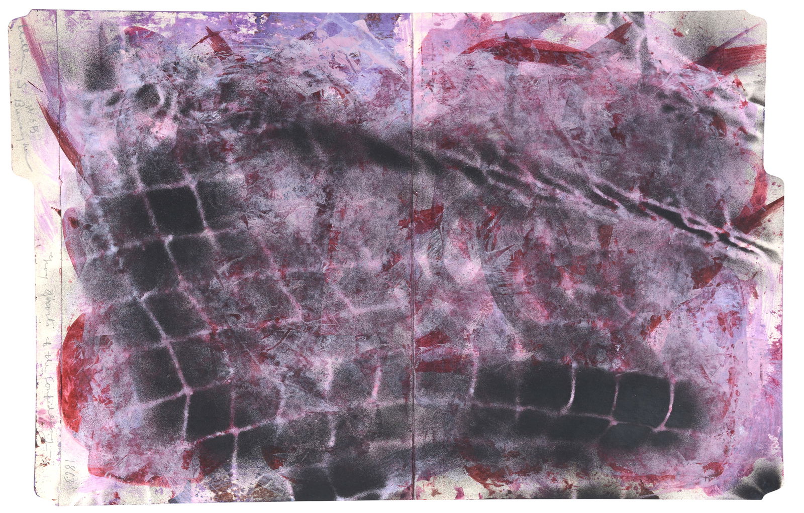 William S. Burroughs.  Double-Sided Ghost of the Confederacy, 1863. (1 of 5)