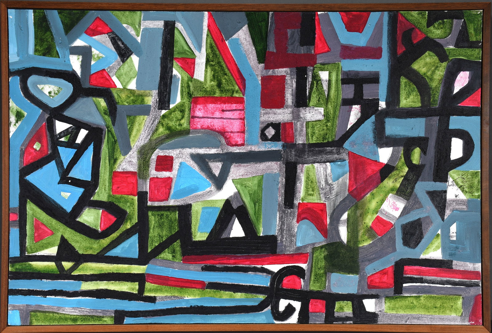 Alfonso Eugenio Pesant. Only One Sitting.: Alfonso Eugenio Pesant. Only One Sitting. Initialed and titled on verso. Acrylic on canvas. Excellent condition. Size with frame is 37" w x 25" h. Est. $800-1,200. Ship: $100