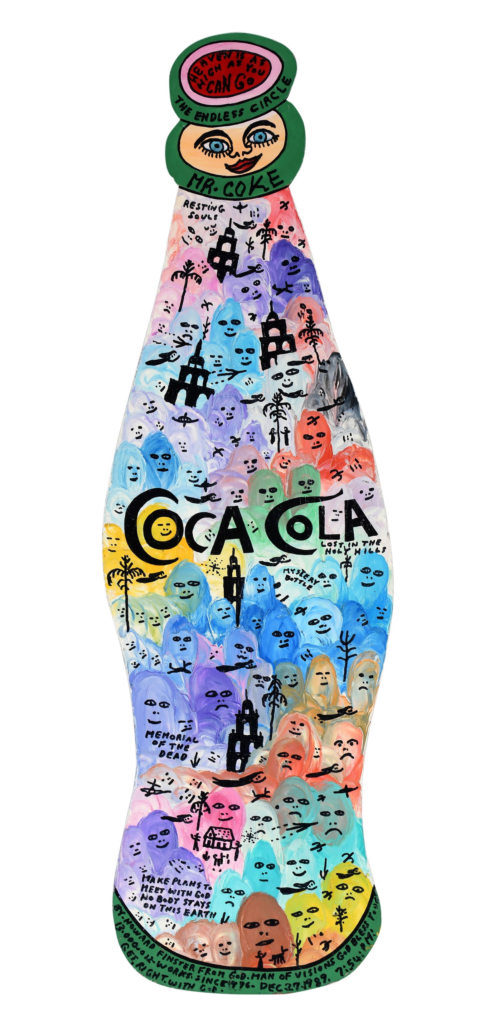Howard Finster. Mr. Coke. (1 of 5)