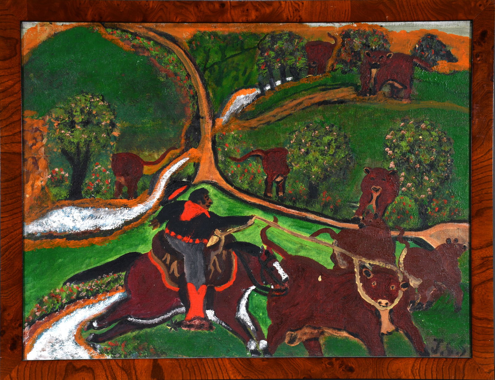 Rev. Johnnie Swearingen. Cowboy. (1 of 5)