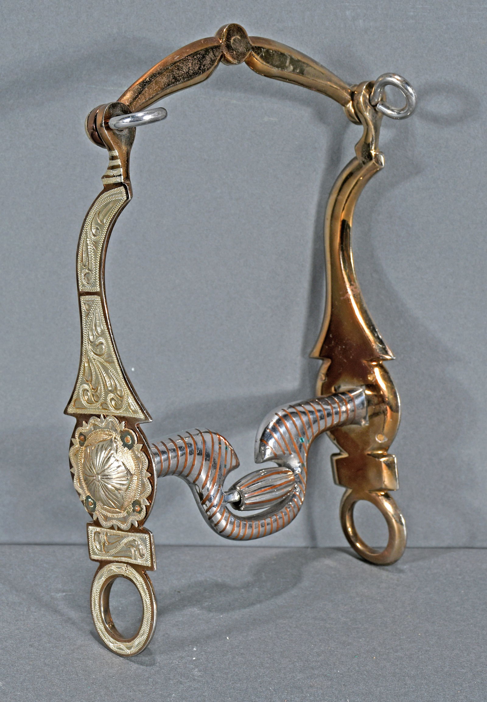 Highly Decorated Metal Bridal. (1 of 3)