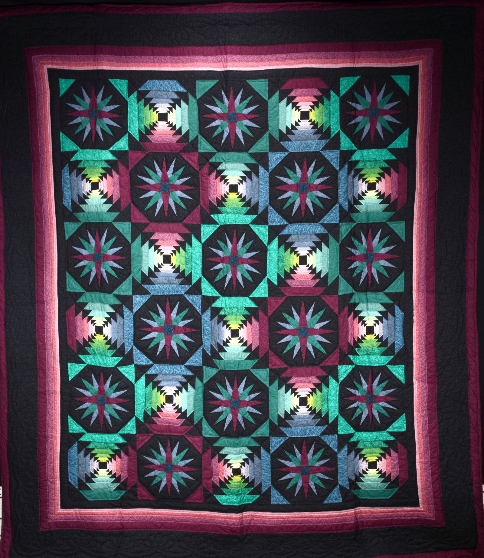 Susie Hertzler. New Moon Quilt. (1 of 4)