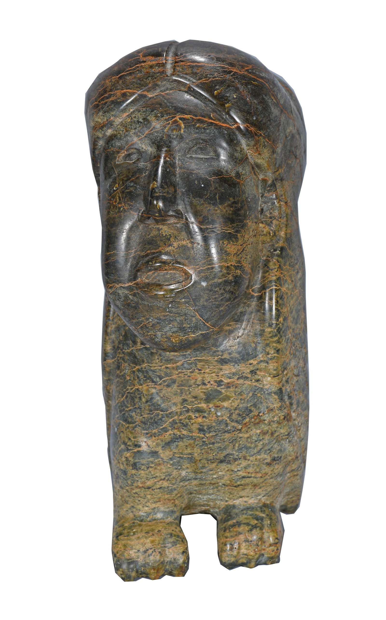 KaKa Ashoona. Woman and Eagle Figure. (1 of 7)