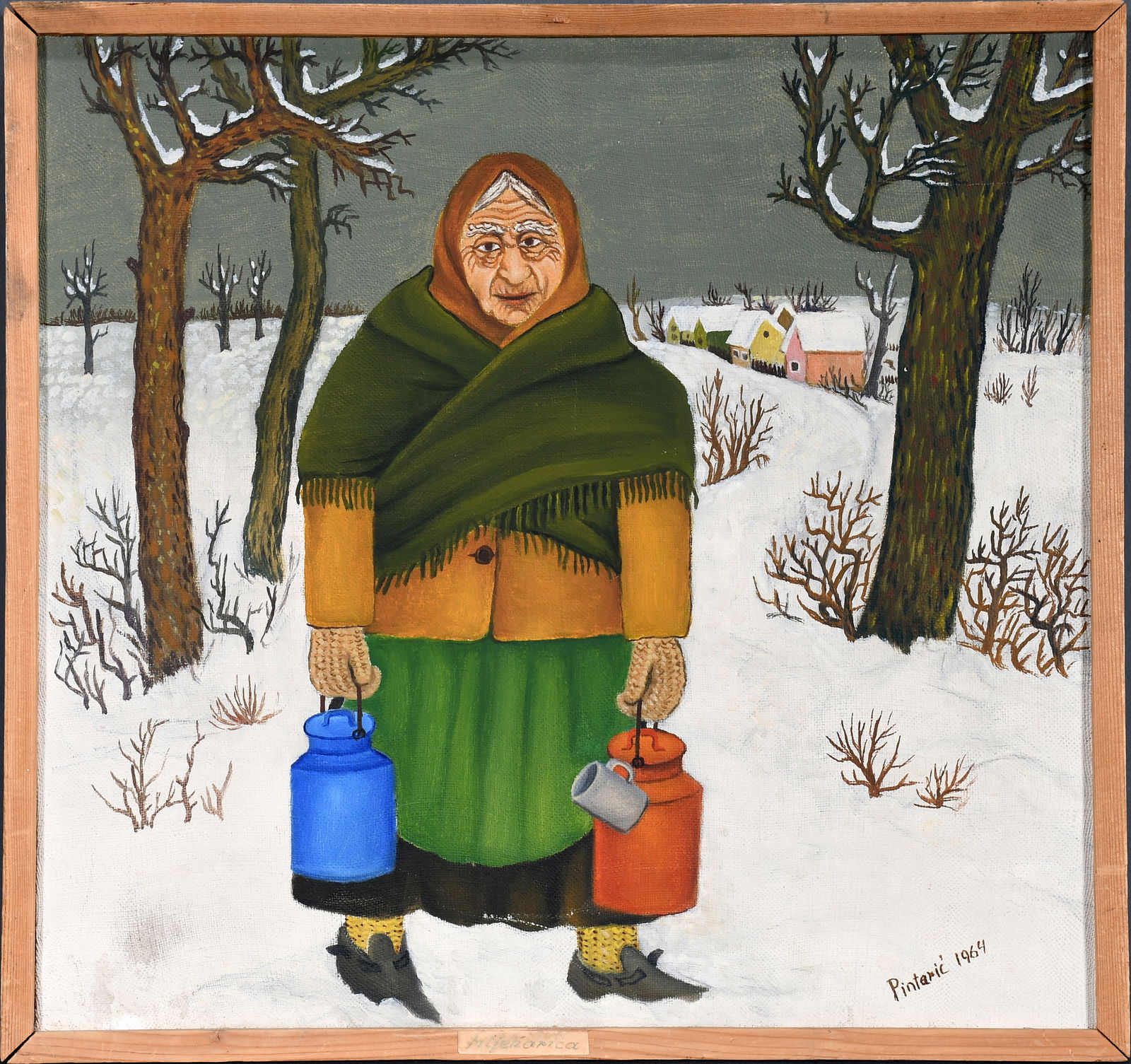 Josip Pintaric. The Milk Vendor. (1 of 4)