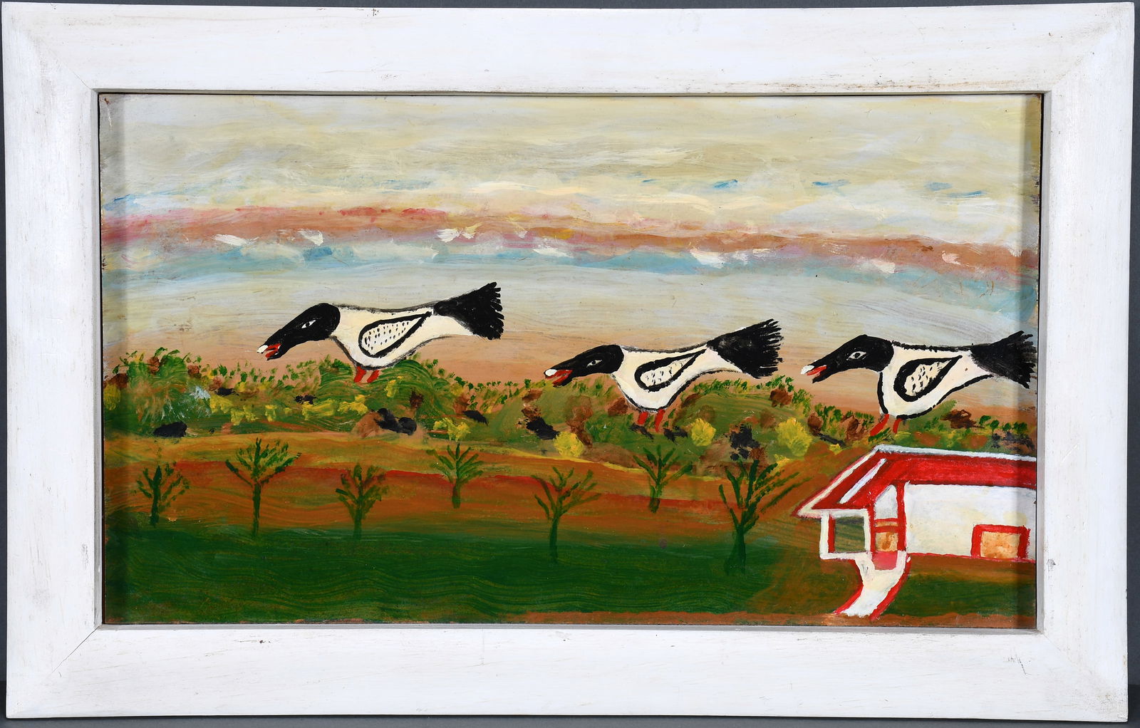 William Dawson. Three Birds In The Field. (1 of 3)