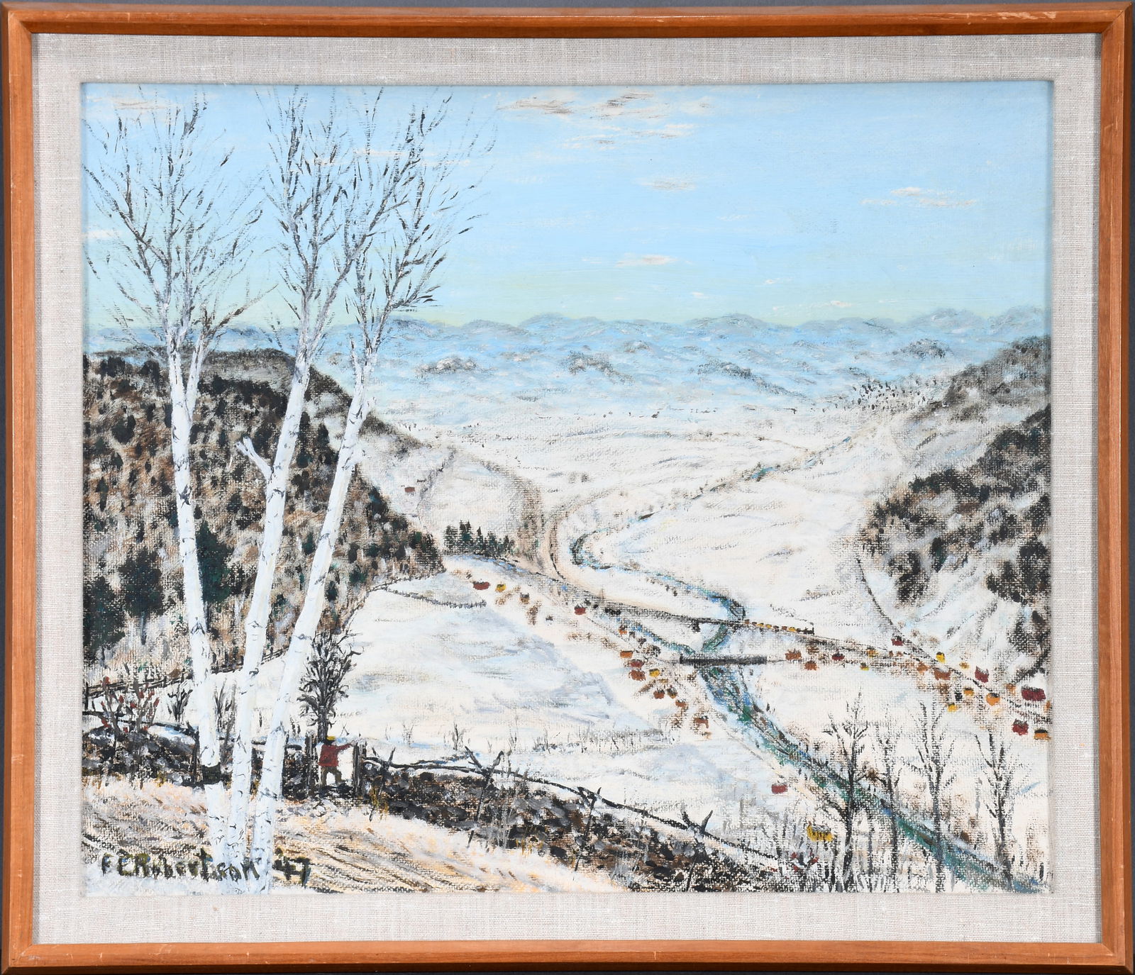 Fred E. Robertson. Eagle Bridge. (1 of 7)