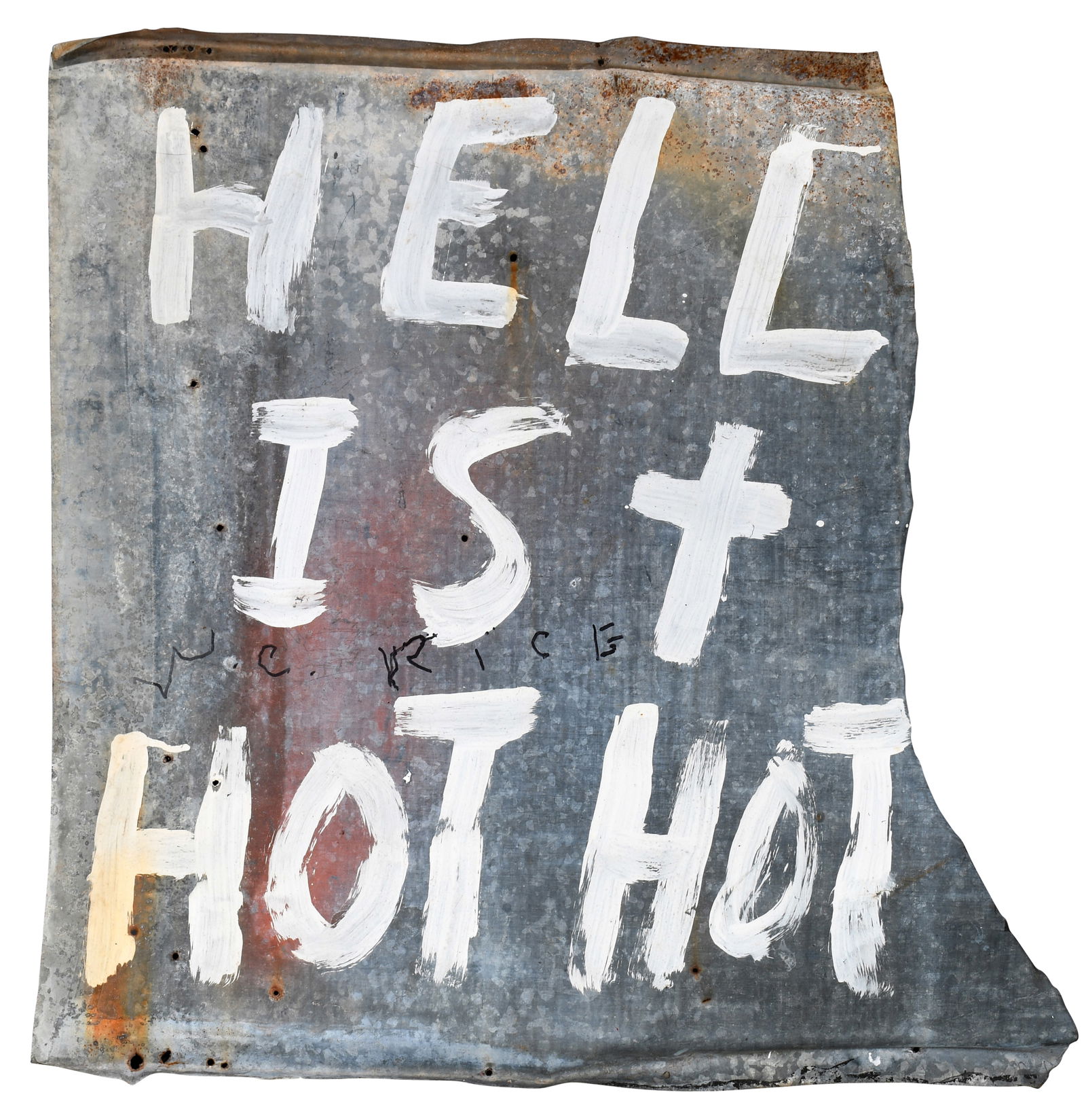 W.C. Rice. Hell Is Hot Hot. (1 of 3)