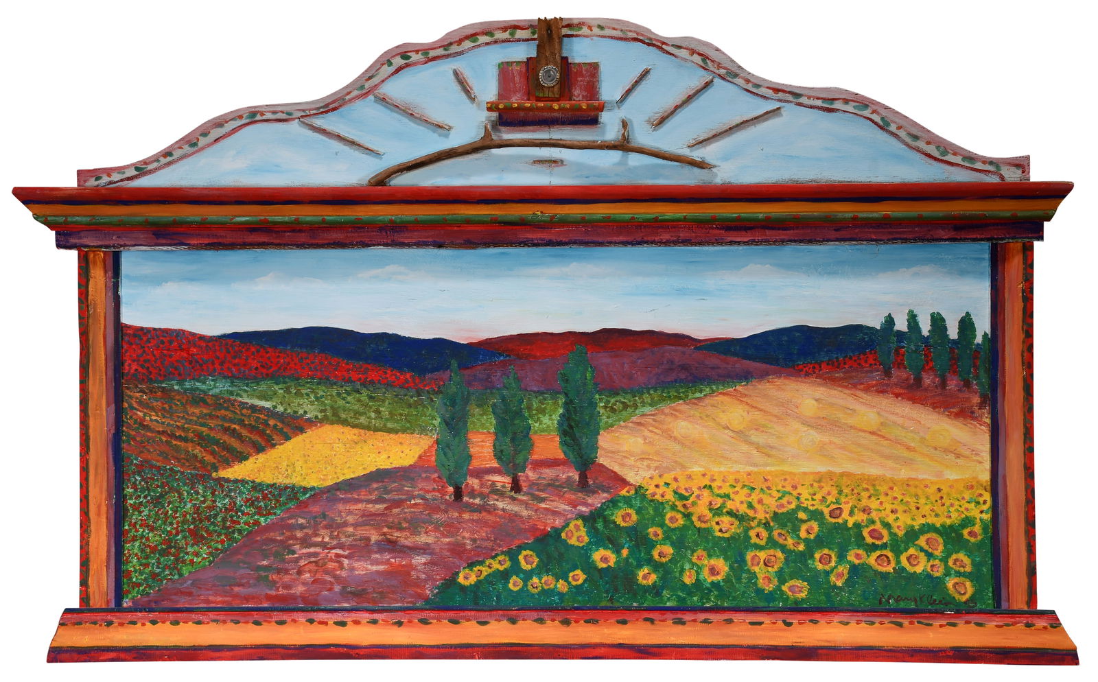 Mary Klein. Colorful Fields. (1 of 4)