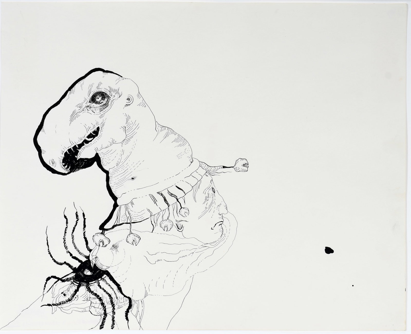 Helen Burkhart Mayfield. T-Rex Hat. (1 of 3)