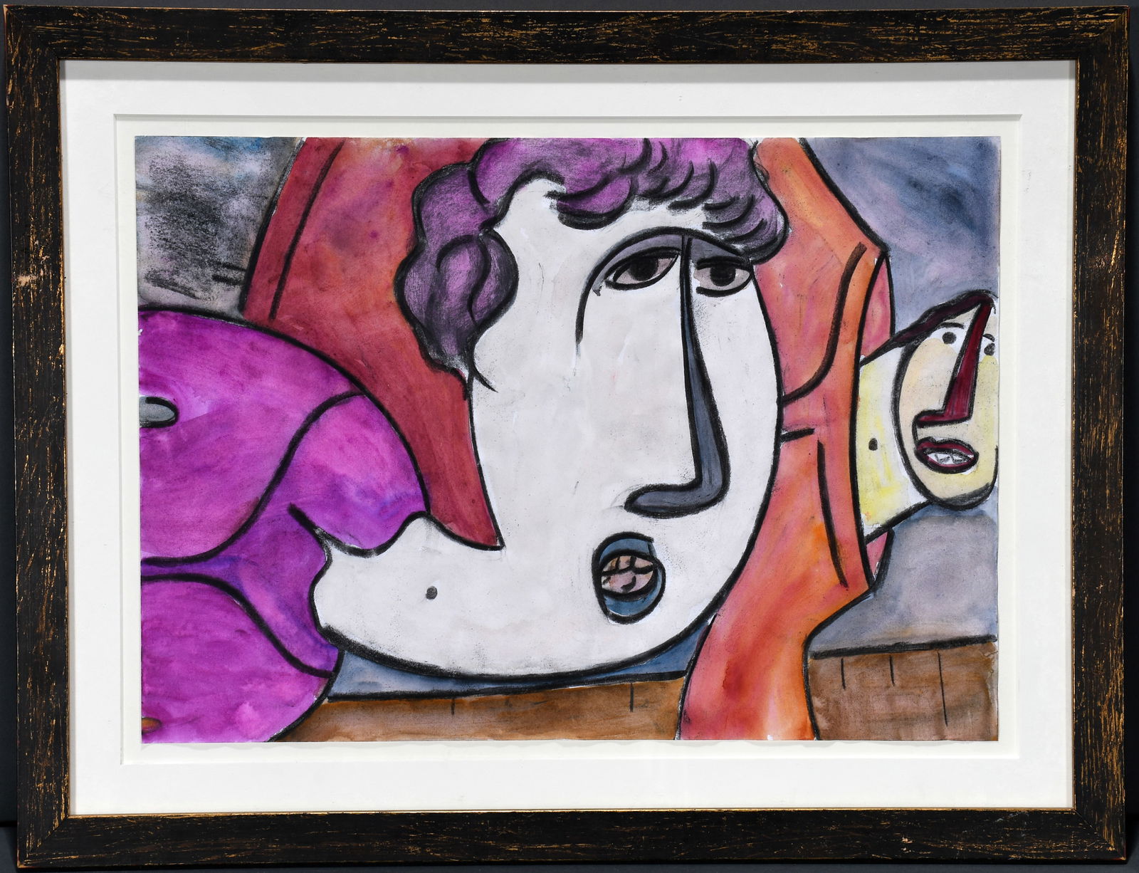 Albert Louden. Necking. (1 of 2)