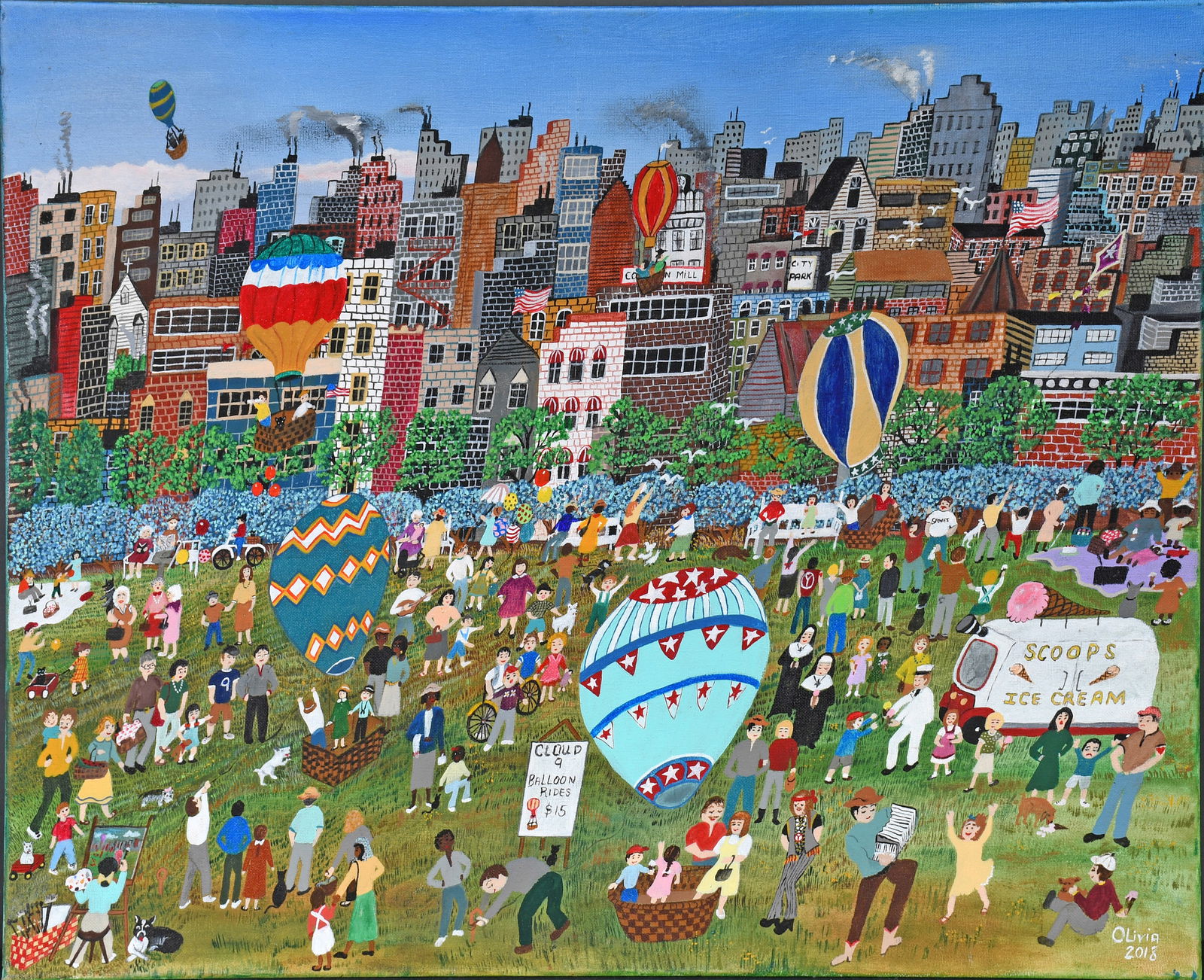 Olivia Thomason. Hot Air Balloon Race. (1 of 3)