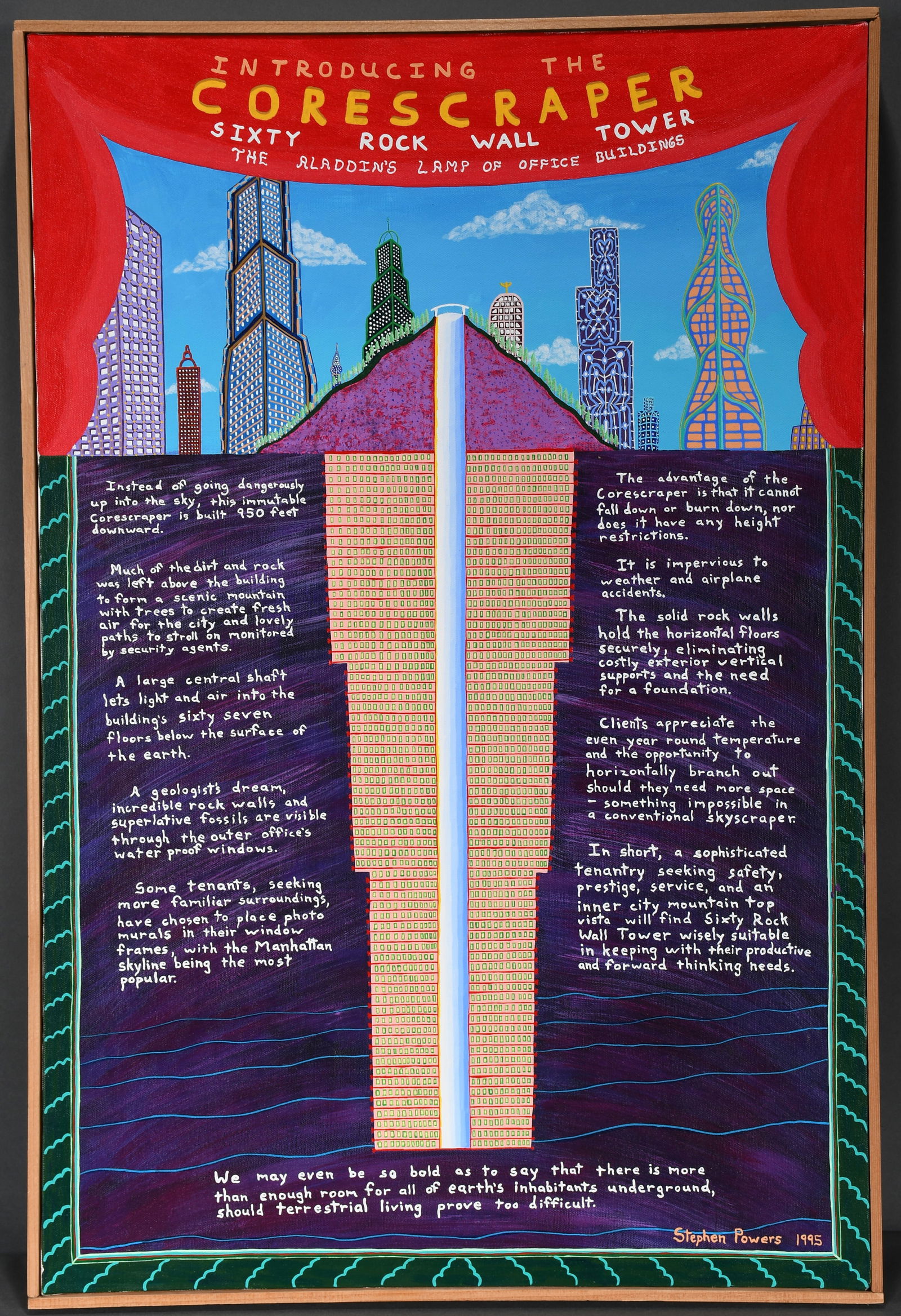 Stephen Powers. Introducing The Corescraper. (1 of 3)