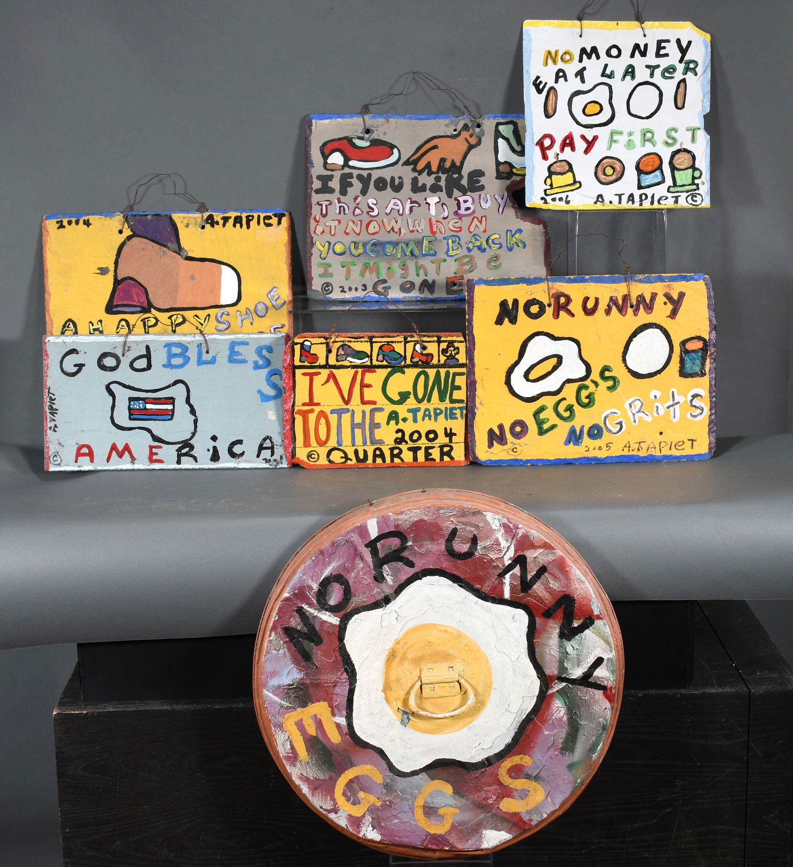 Big Al Taplet. Seven Works. (1 of 4)