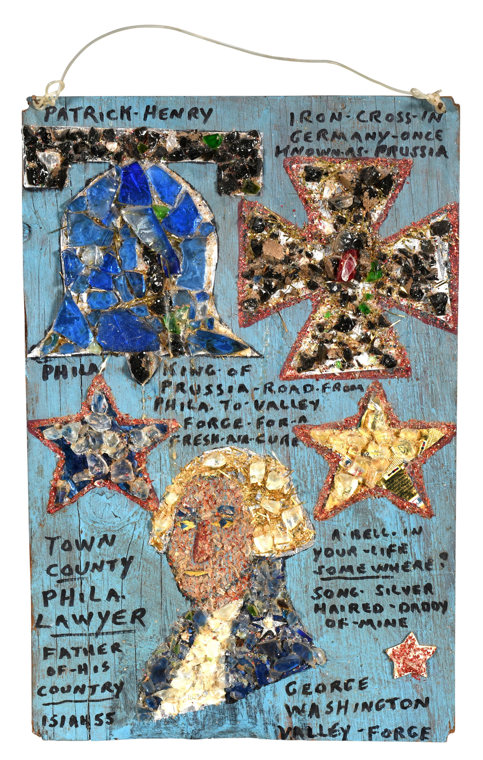 Baltimore Glassman. George Washington. (1 of 2)