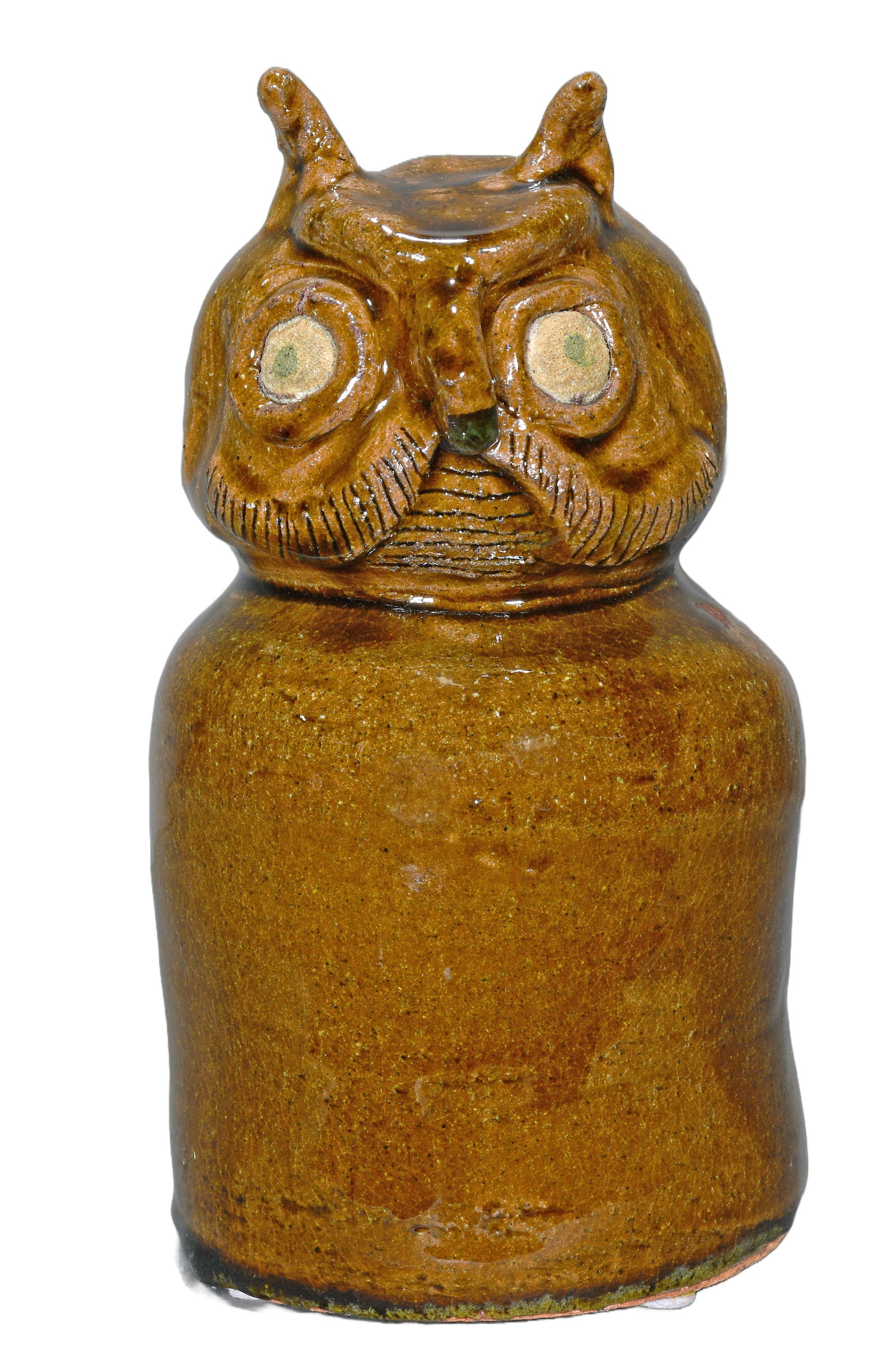 Reggie and Flossie Meaders. Owl Figurine. (1 of 4)