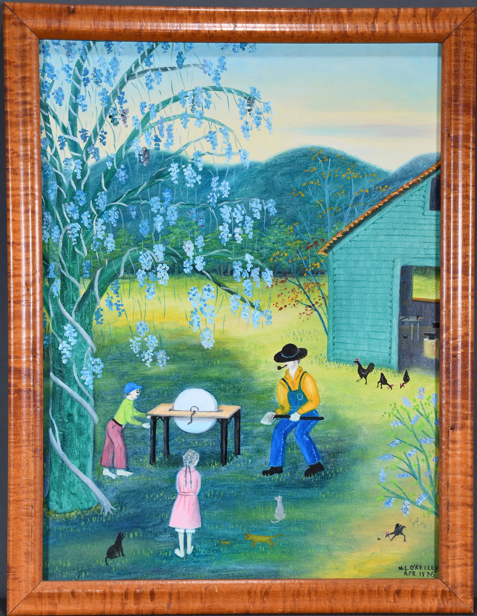 Mattie Lou O'Kelley. Sharpening the Axe. (1 of 7)