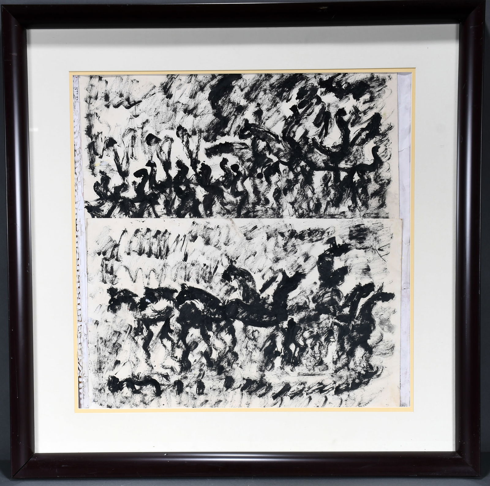 Purvis Young. Horses and Saints. (1 of 2)