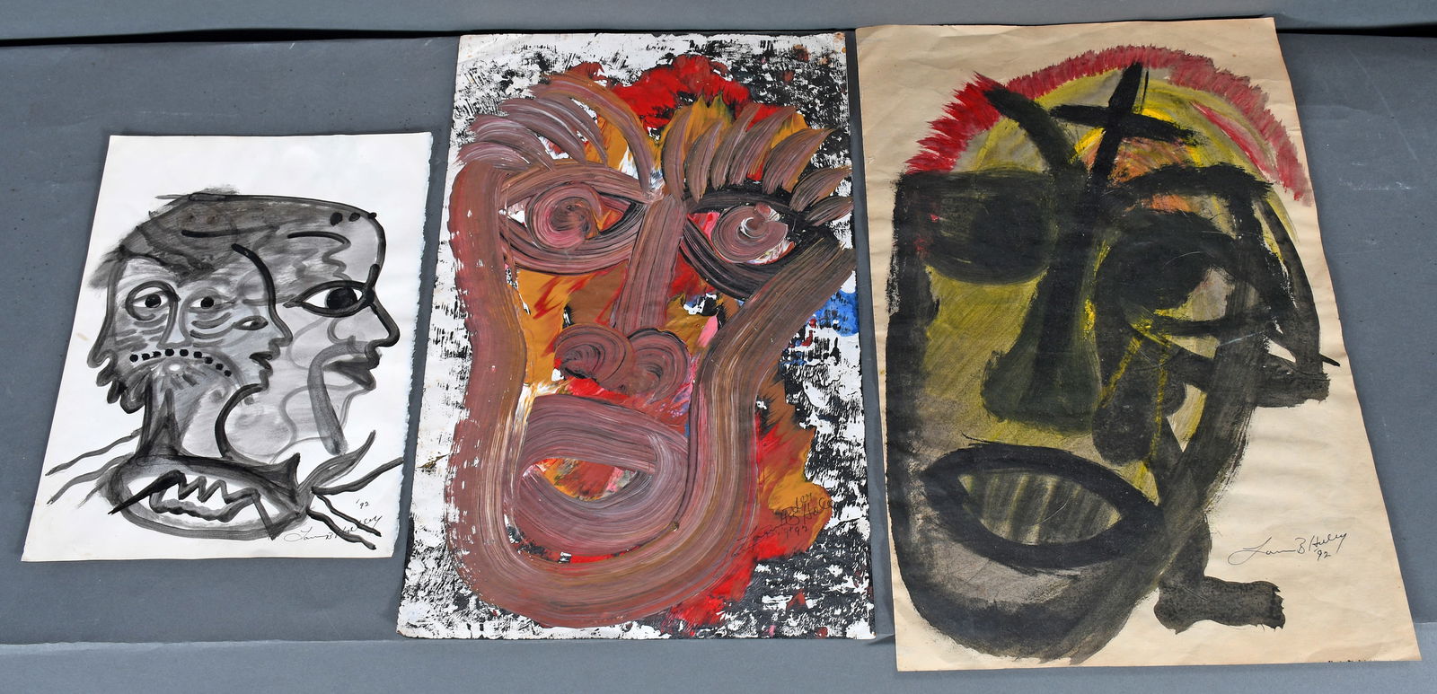 Lonnie Holley. Group of Three Portraits. (1 of 1)