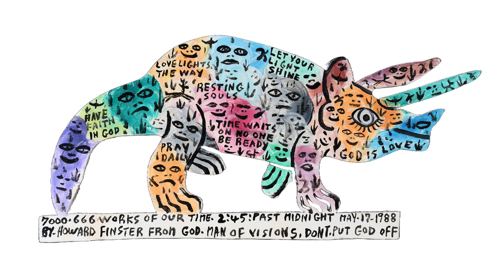 Howard Finster. Abigrilla. (1 of 5)