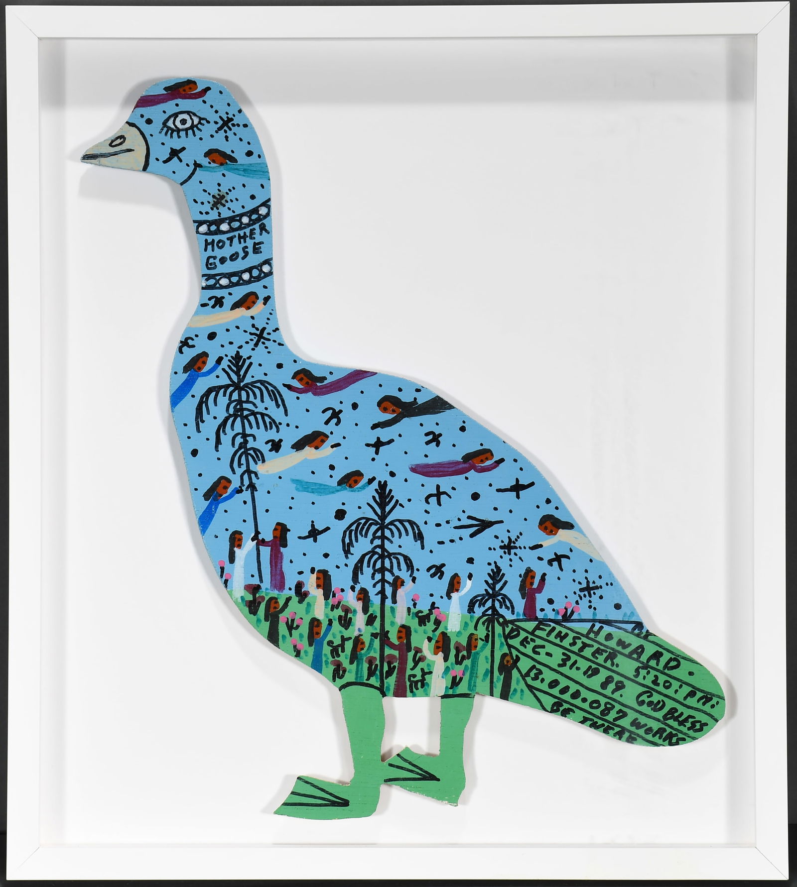 Howard Finster. Mother Goose. (1 of 2)