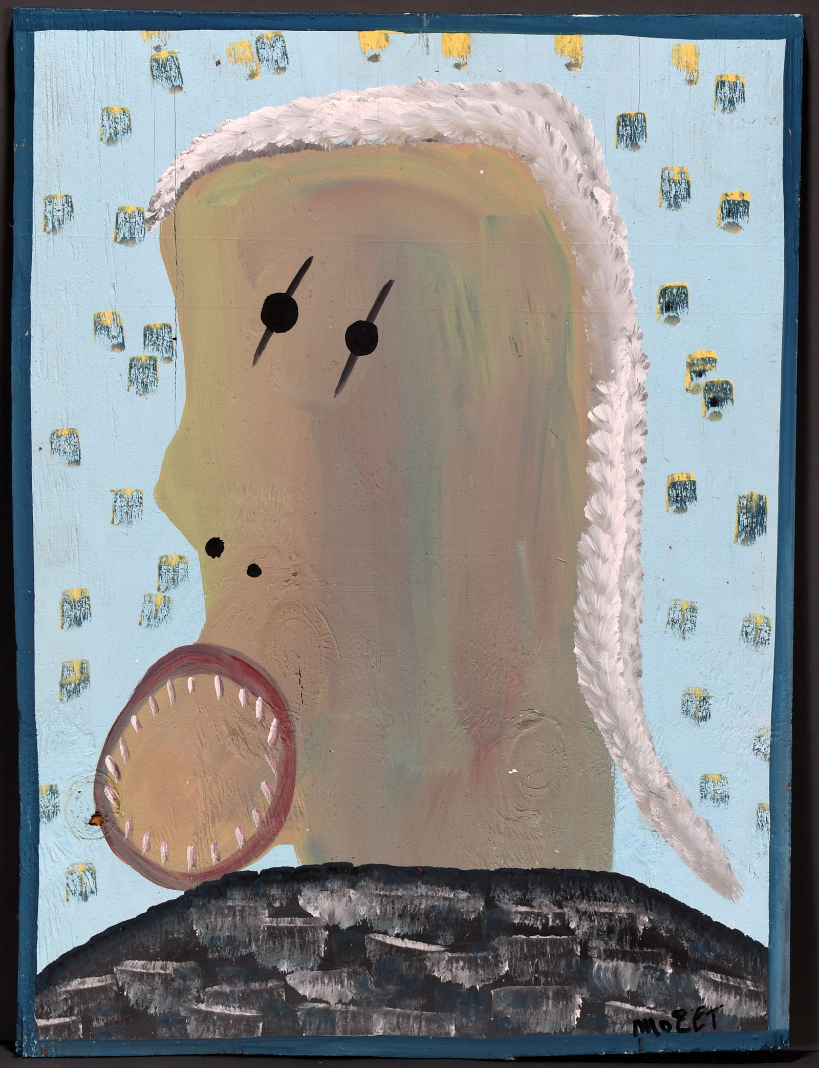 Mose Tolliver. Self Portrait. (1 of 4)