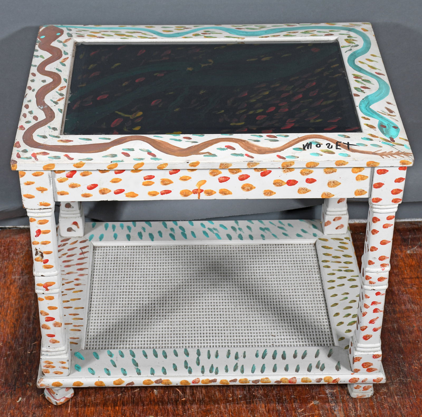 Mose Tolliver. End Table. (1 of 2)