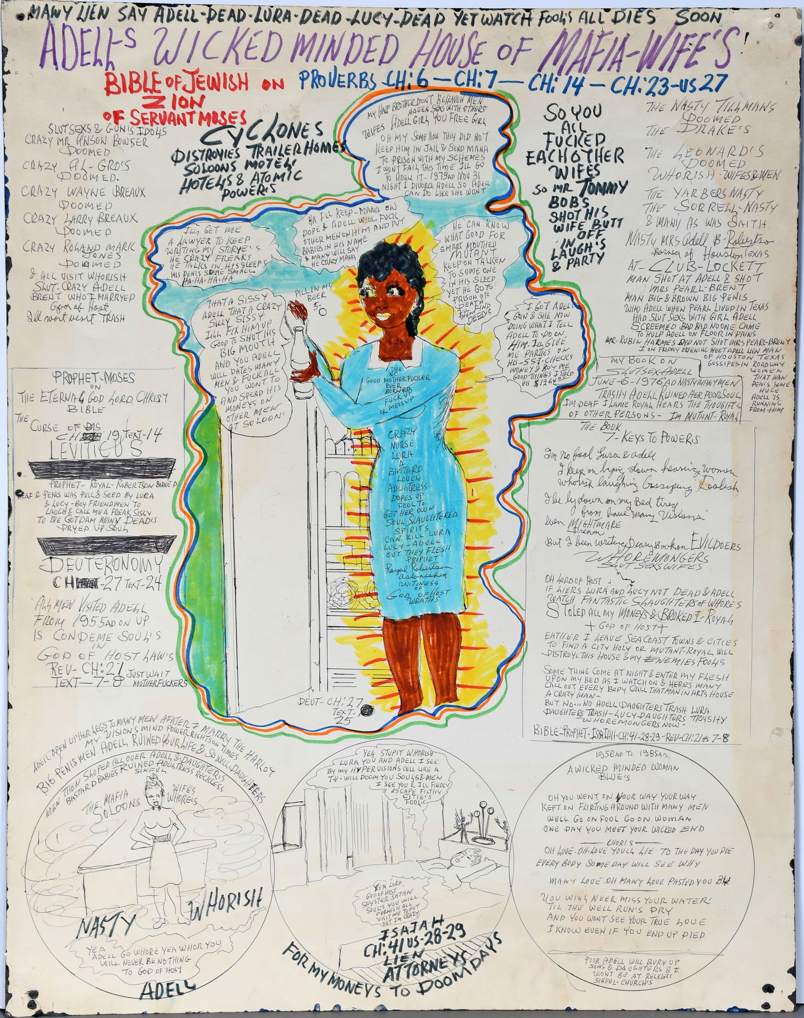 Prophet Royal Robertson. Adell's Wicked Minded House of Mafia-Wife's. (1 of 3)