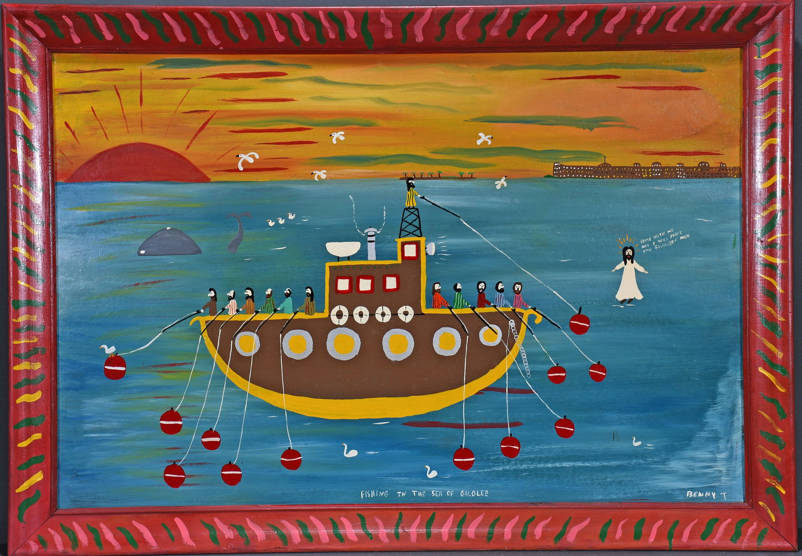 Benny Carter. Fishing in the Sea of Galilee. (1 of 4)