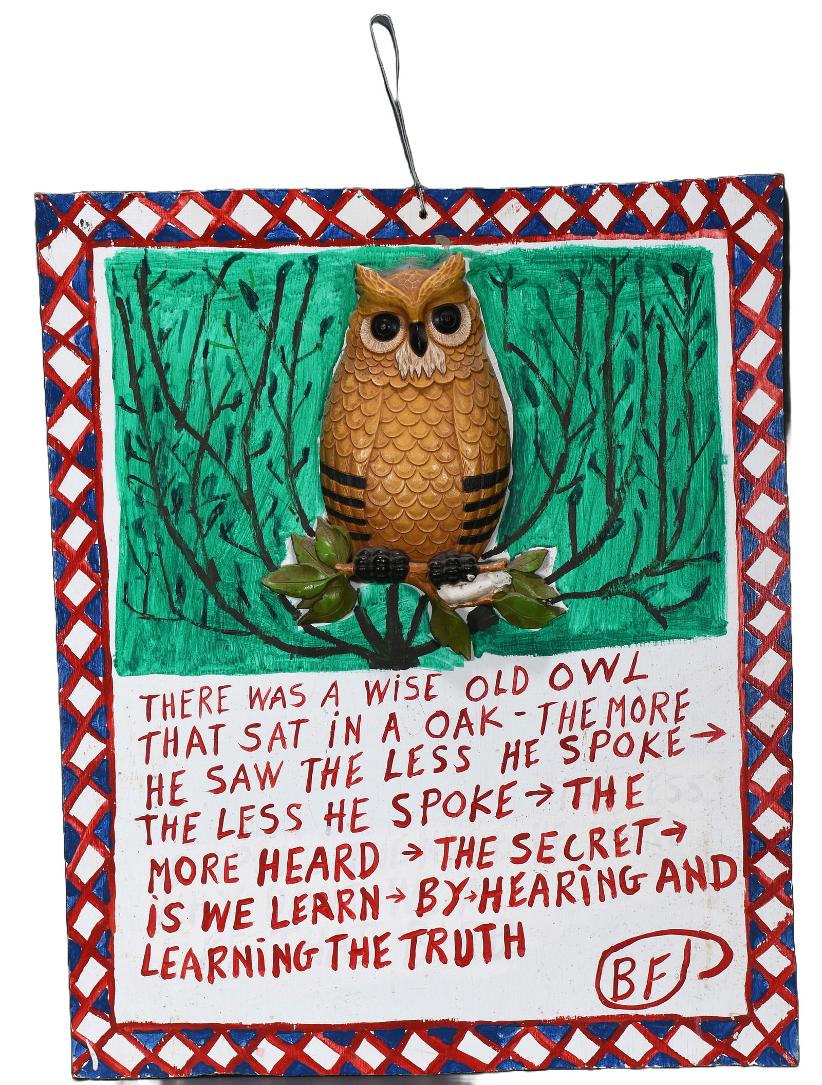 B.F. Perkins. Wise Old Owl. (1 of 5)