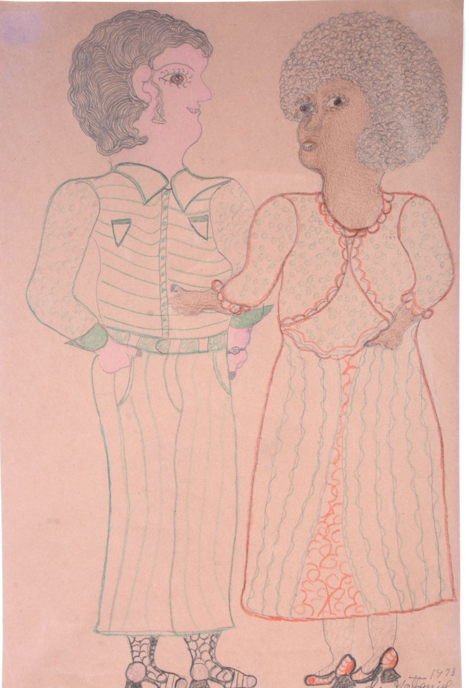 Inez Nathaniel Walker. Loving Couple. (1 of 4)