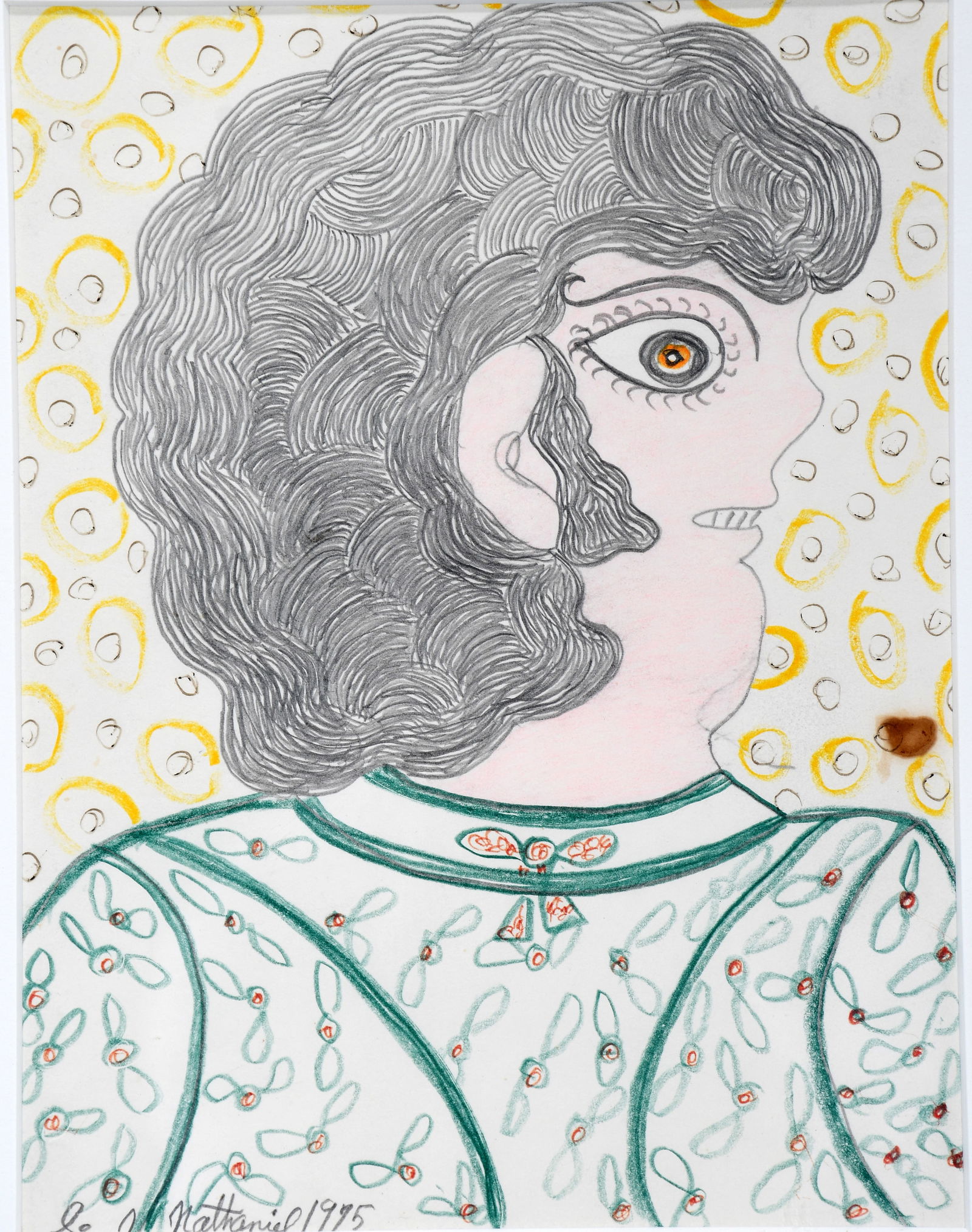 Inez Nathaniel Walker. Woman's Profile. (1 of 6)