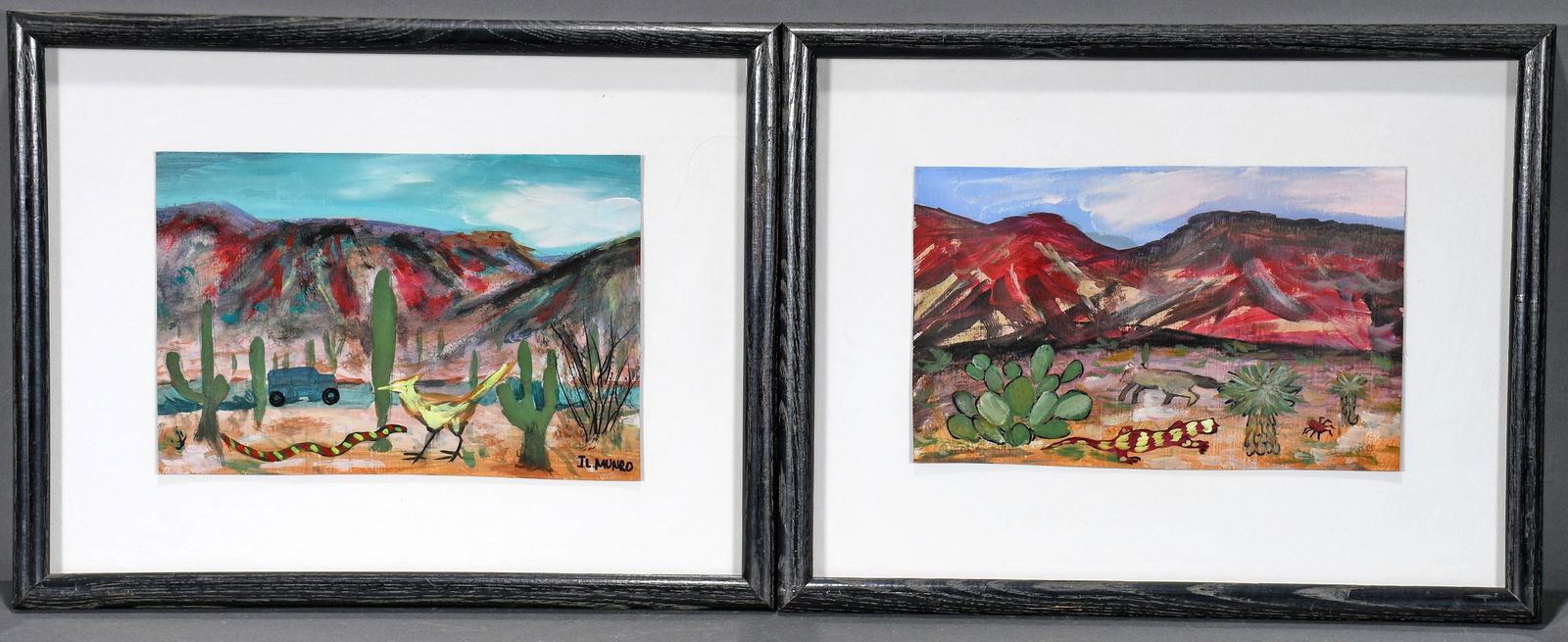 Janet Munro. Desert & Animals on the Rio Grande. (1 of 4)