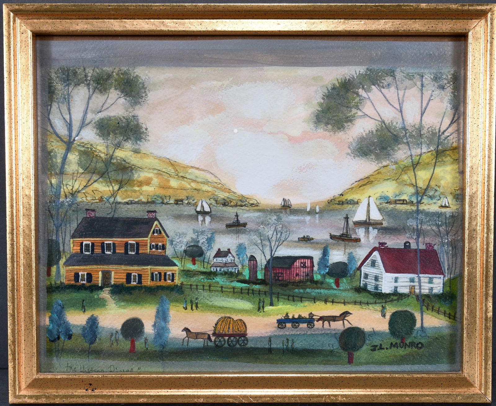 Janet Munro. Hudson River. (1 of 2)