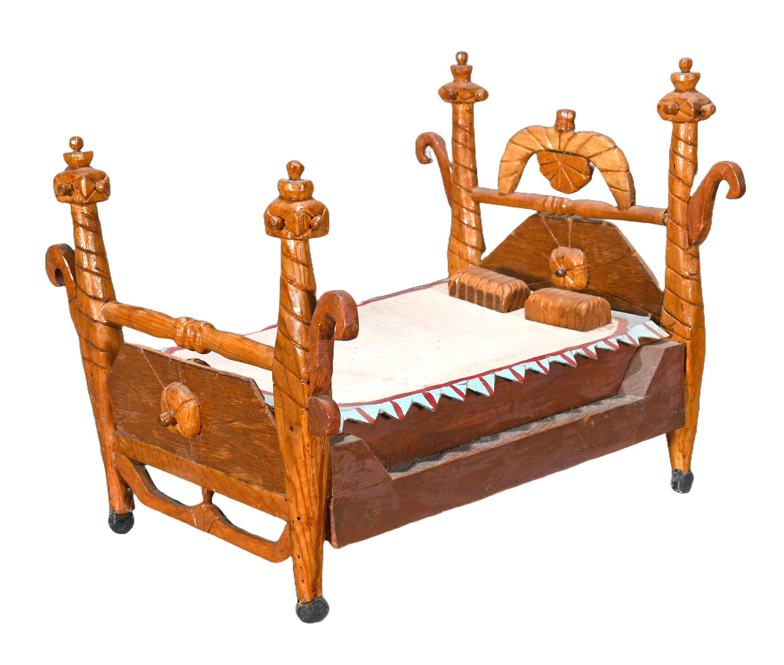 Willie Massey. Miniature Bed. (1 of 4)