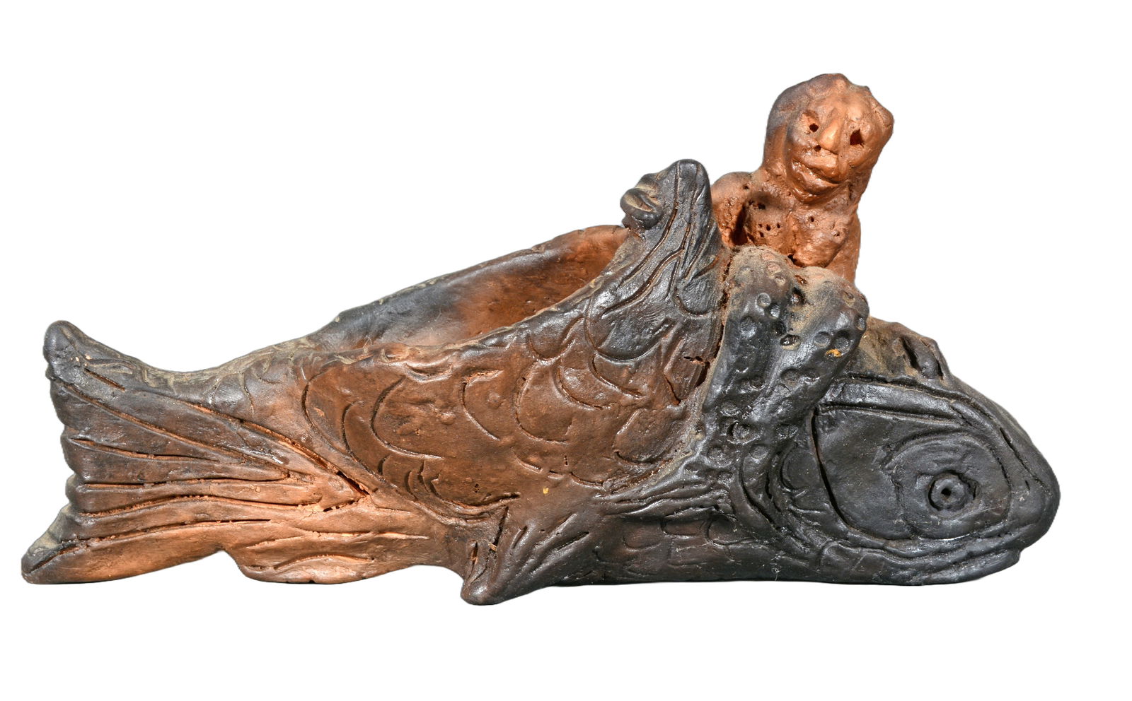 Georgia Blizzard. Mermaid On Fish. (1 of 4)