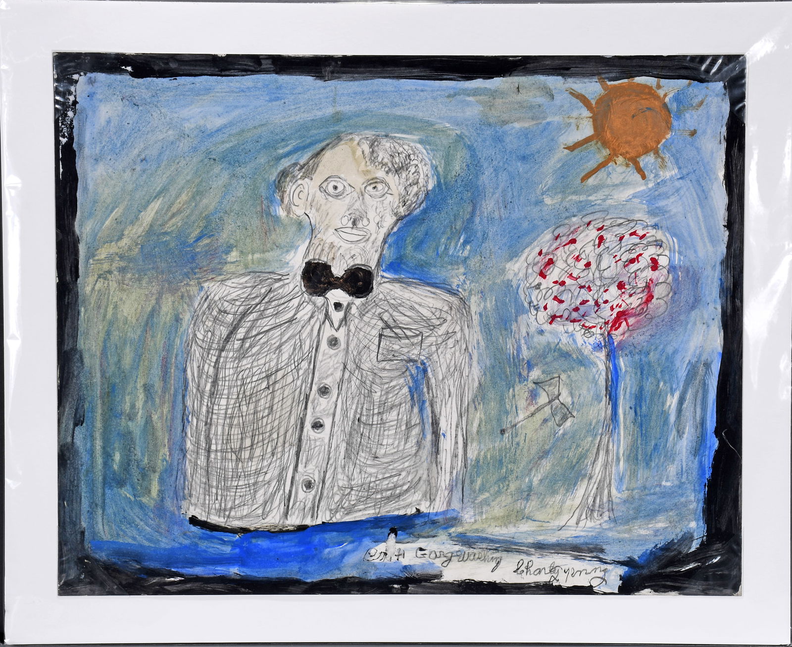 Charley Kinney. Gorg Washing (sic). (1 of 2)