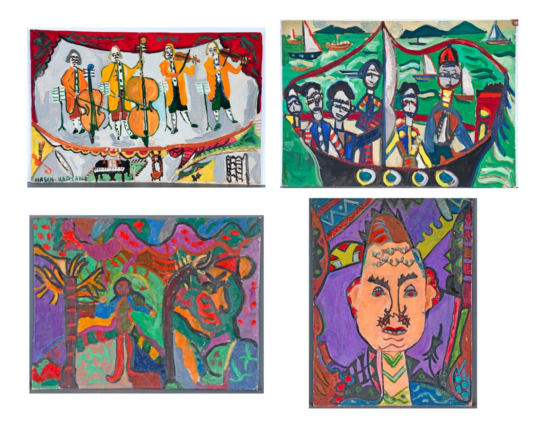 Hasan Kaptan. Four Strong Images. (1 of 12)