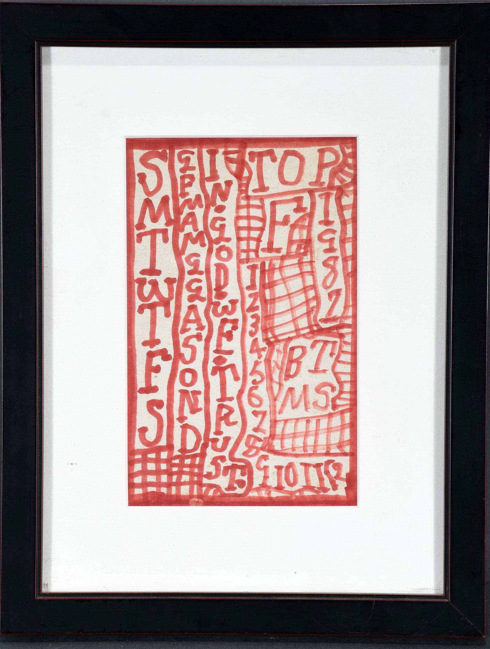 Z.B. Armstrong. Dbl-Sided Doomsday Calendar. (1 of 2)