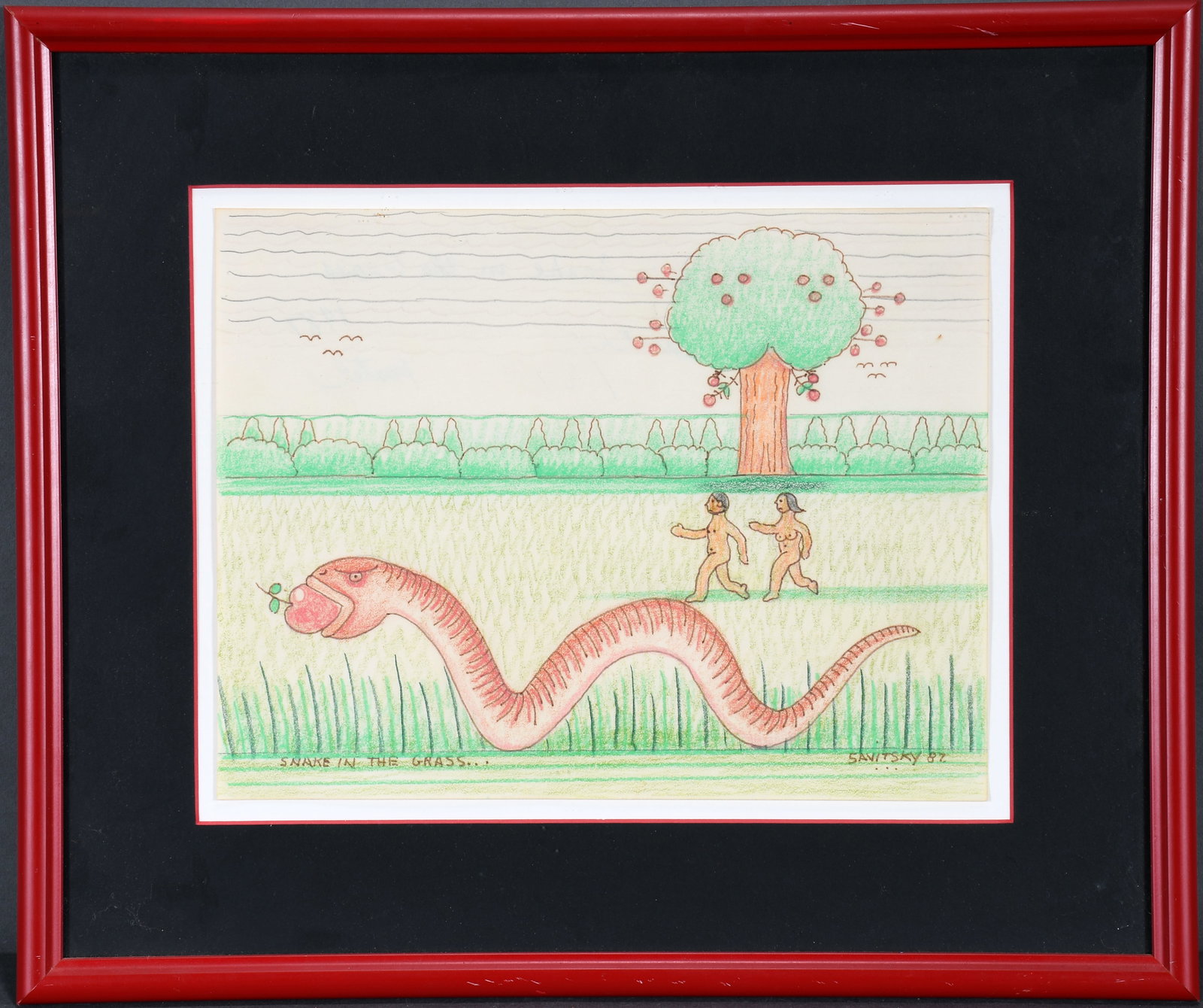 Jack Savitsky. Snake in the Grass. (1 of 3)