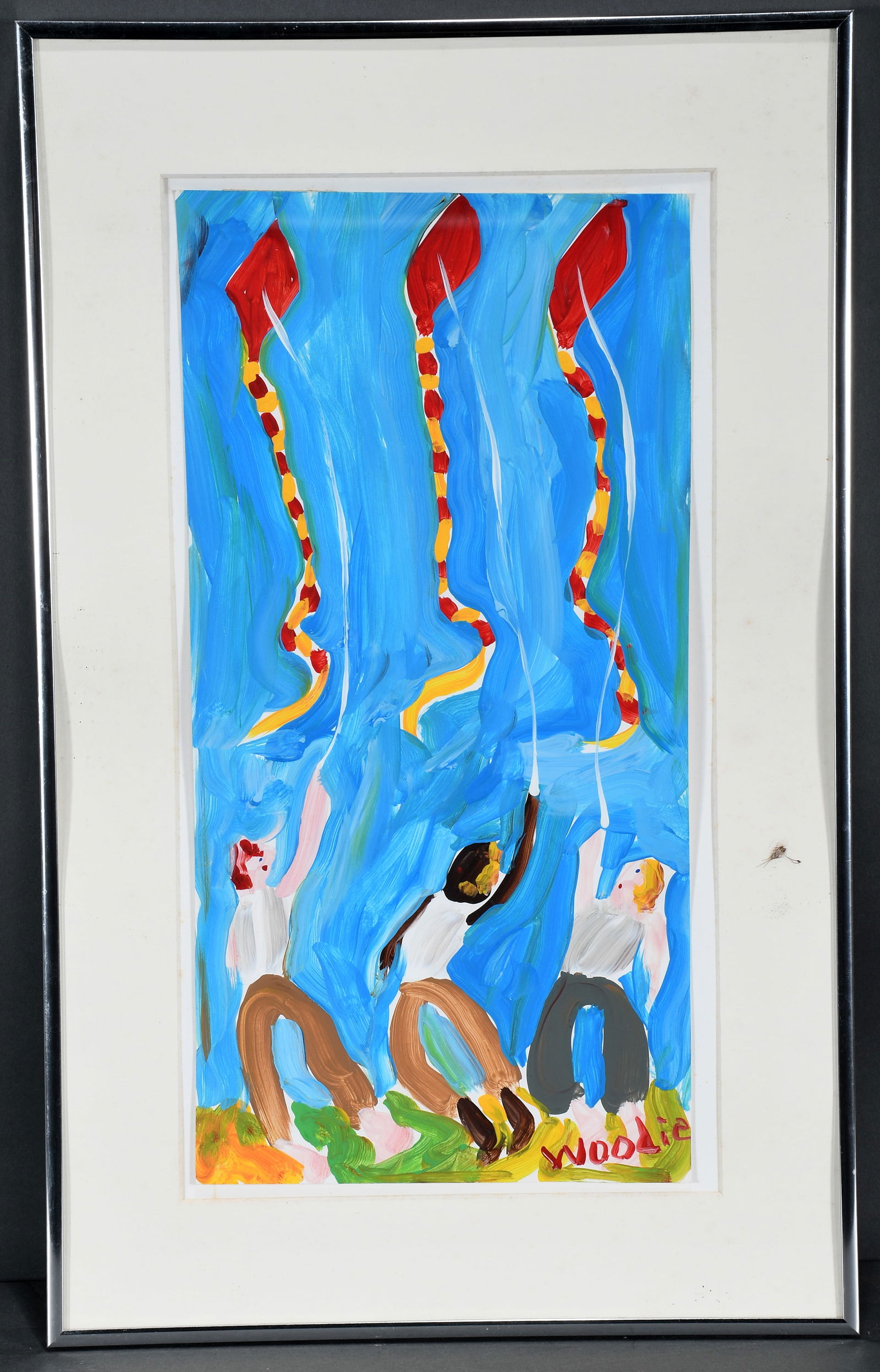 Woodie Long. Flying Kites. (1 of 3)