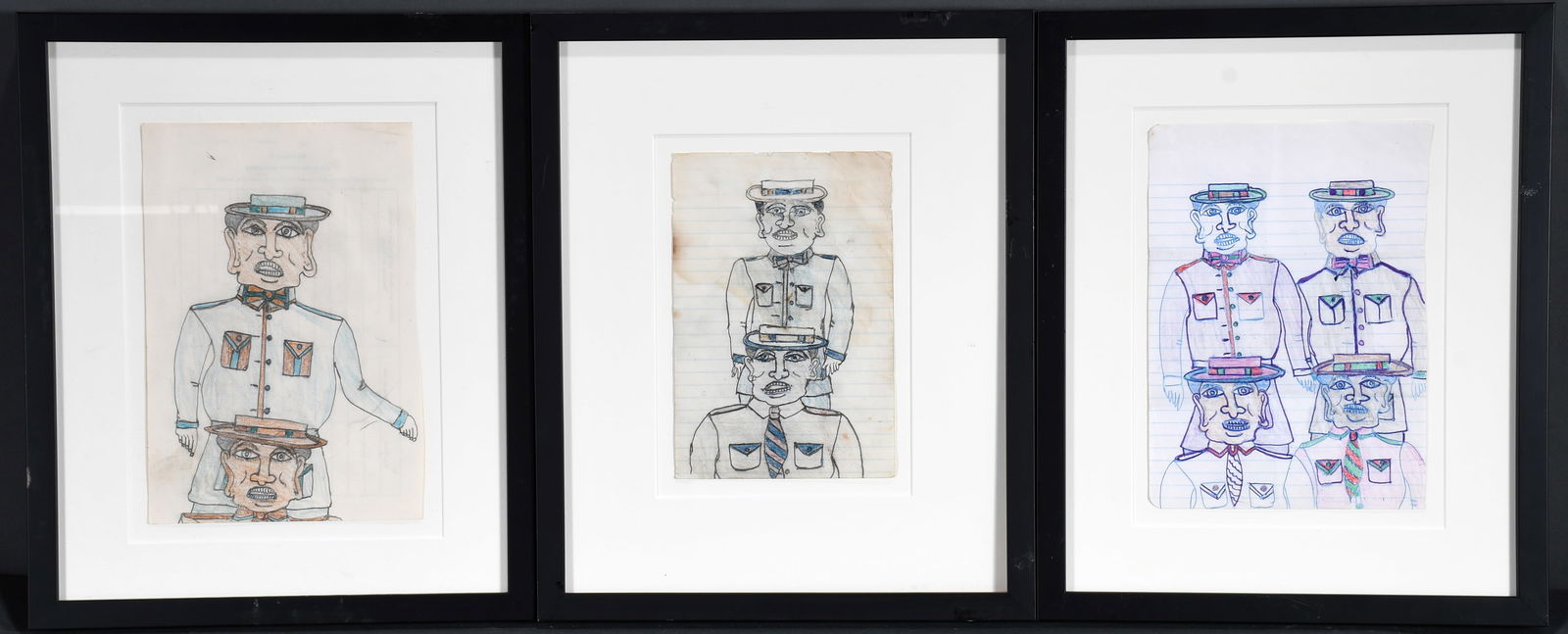 Rev. L.T. Thomas. Group of Three. (1 of 1)