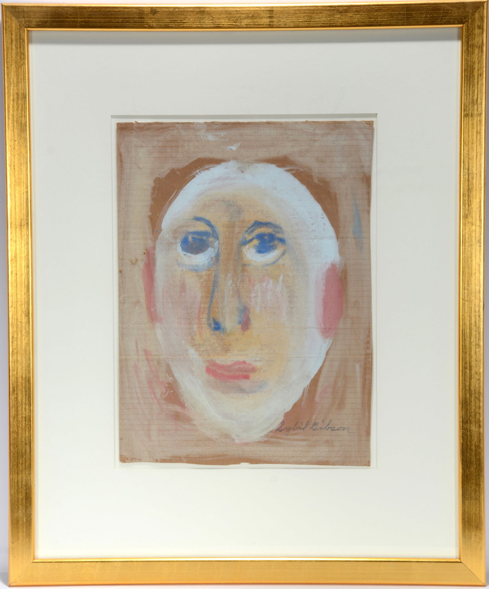 Sybil Gibson. Gray Haired Portrait. (1 of 3)