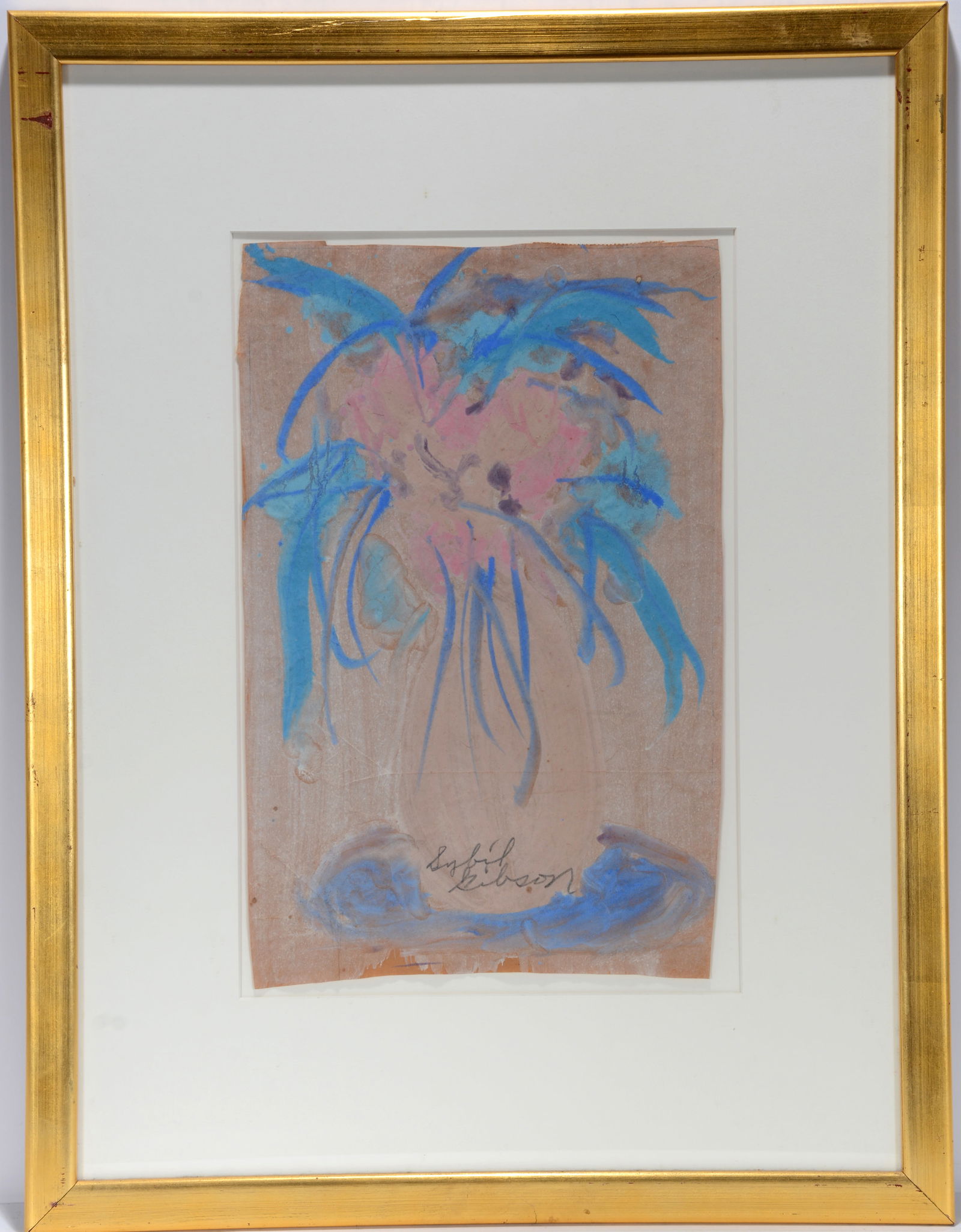 Sybil Gibson. Flowers In a Vase. (1 of 3)