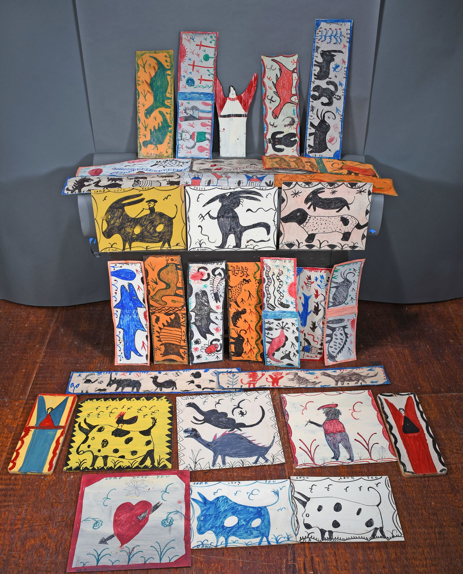 R.A. Miller. 31 Pieces. (1 of 3)