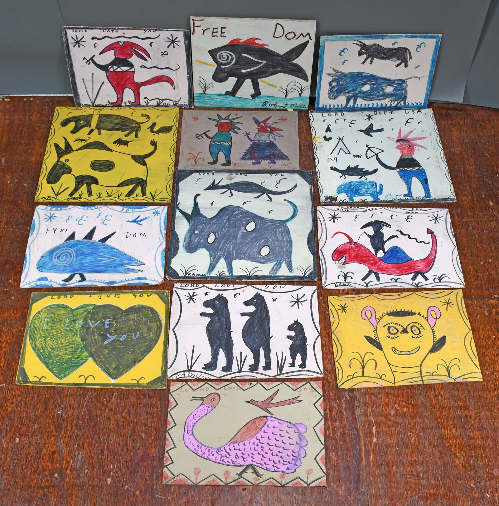 R.A. Miller. 13 Works. (1 of 4)