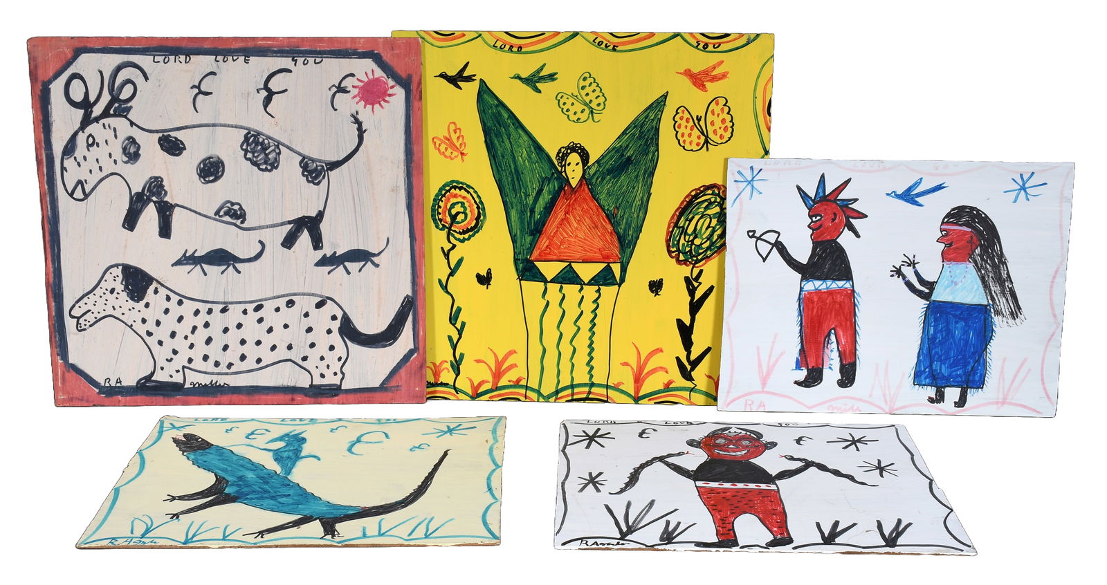 R.A. Miller. Five Works. (1 of 2)